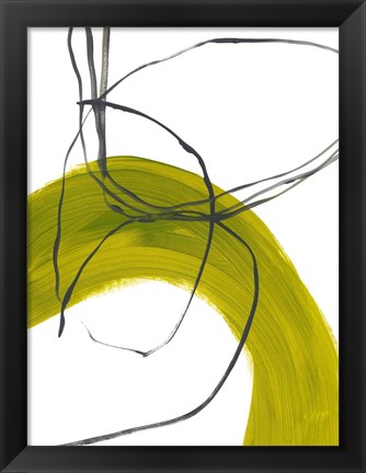 Framed Citron Fusion No. 1 Print