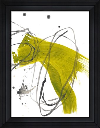 Framed Citron Fusion No. 2 Print