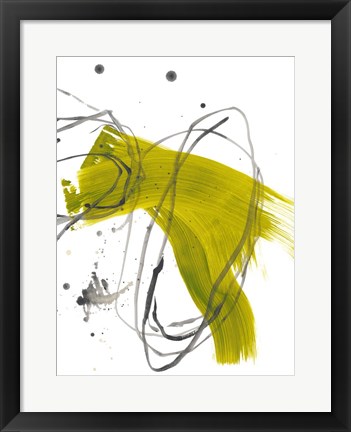 Framed Citron Fusion No. 2 Print