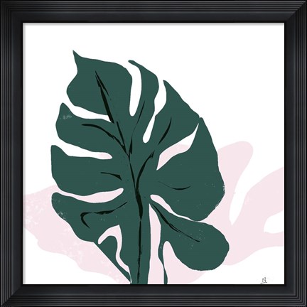 Framed Pink Shadow Print