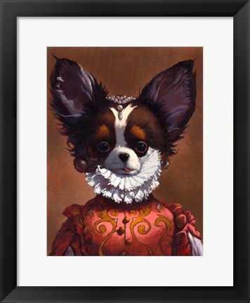 Framed Queenie Print