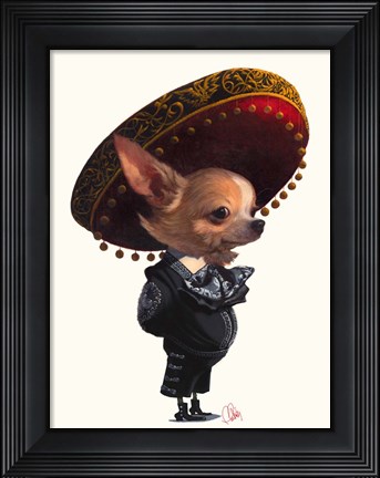 Framed Senorita Print