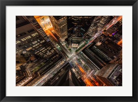 Framed Grand Central New York Print