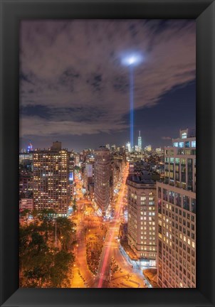 Framed Rooftop Break Print