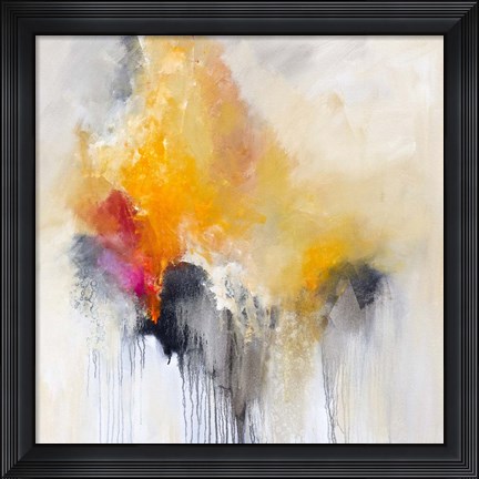 Framed Dancing On Land Print