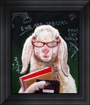 Framed Back To School Print