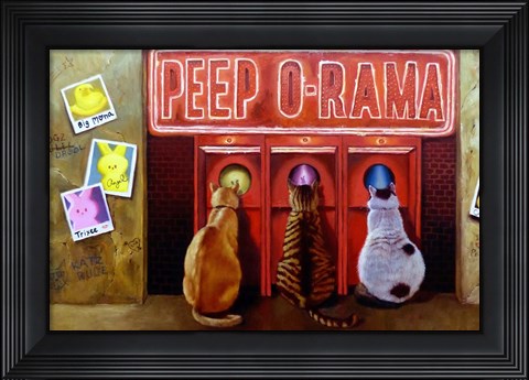 Framed Peepshow Print