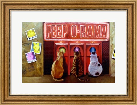 Framed Peepshow Print