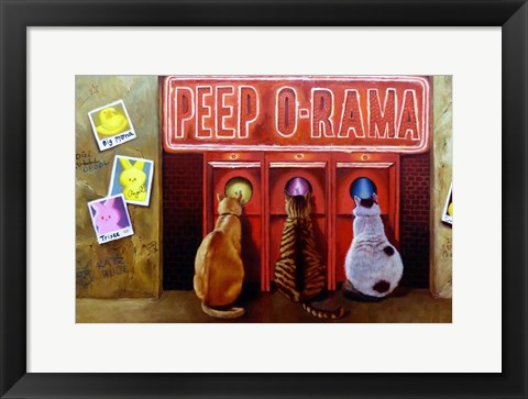 Framed Peepshow Print