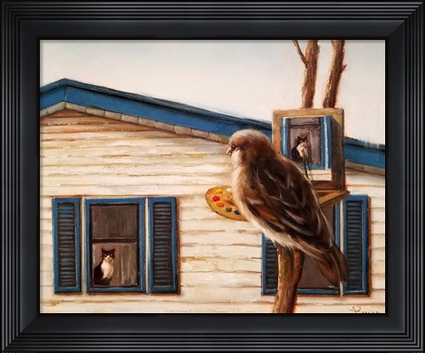 Framed Portrait Of An Enemy Print
