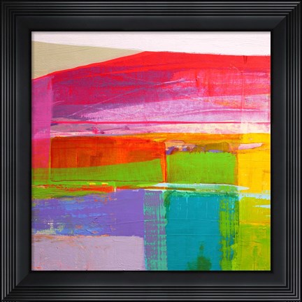 Framed Landscape Design No. 3 Print