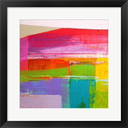 Framed Landscape Design No. 3 Print