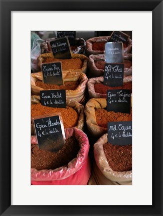 Framed French Market No. 2 Print