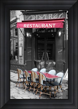 Framed Paris No. 5 Print
