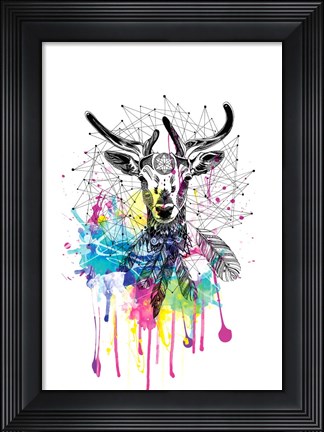 Framed Deer Print
