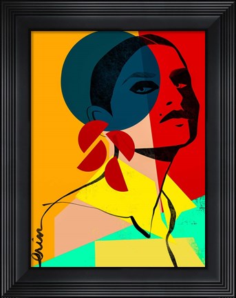 Framed Face Off No. 1 Print