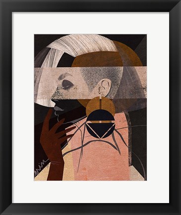 Framed Face Off No. 2 Print