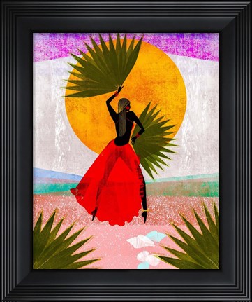 Framed Martine Print