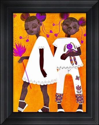 Framed Petite Twins Print