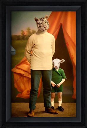 Framed Summer Camp Print