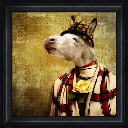 Framed Fashion Victim Print