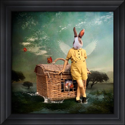 Framed Guardian of The Universe Print