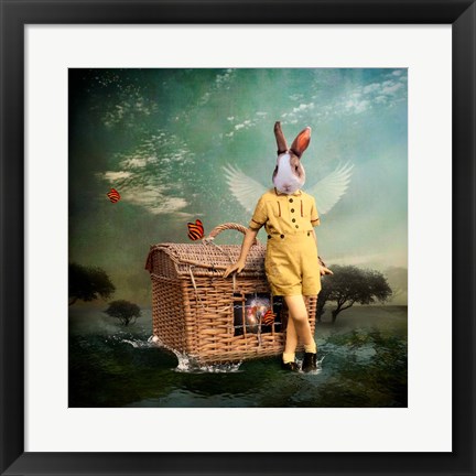Framed Guardian of The Universe Print