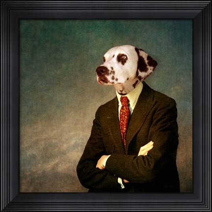 Framed Patient Man Print