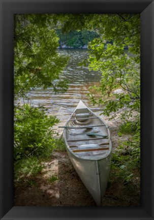 Framed Canoe Print