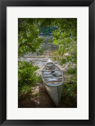 Framed Canoe Print