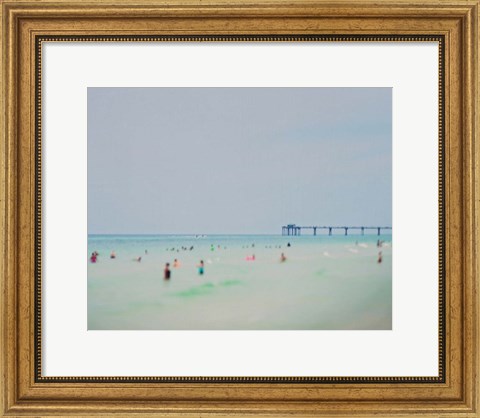 Framed Dreams of The Gulf Coast Print