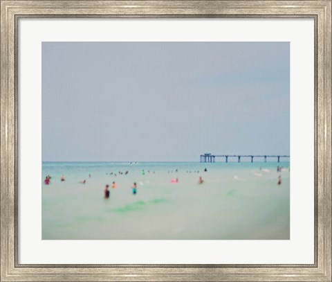 Framed Dreams of The Gulf Coast Print