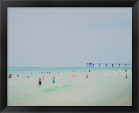 Framed Dreams of The Gulf Coast Print