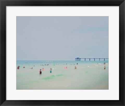 Framed Dreams of The Gulf Coast Print