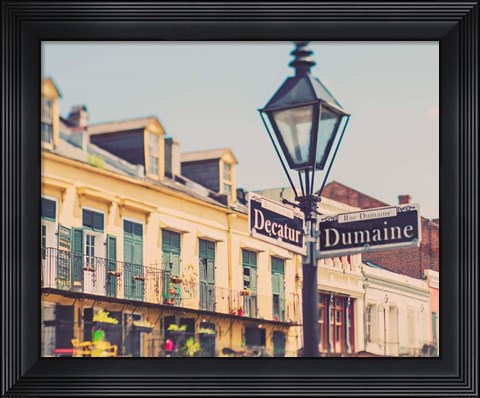 Framed Rue de la Levee Print