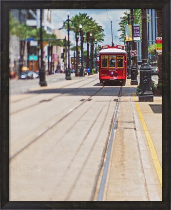 Framed Streetcar Print