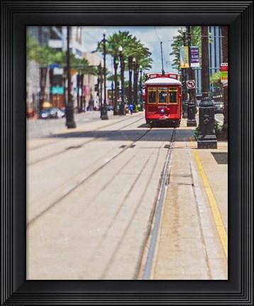 Framed Streetcar Print