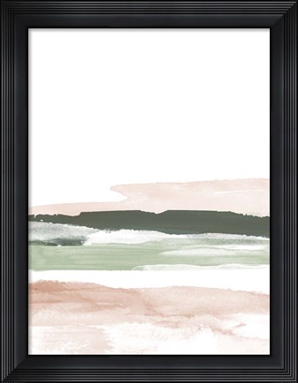 Framed Pink Blush Landscape No. 2 Print