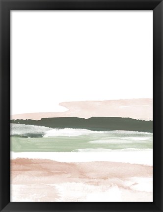 Framed Pink Blush Landscape No. 2 Print