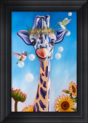 Framed Friends In High Places Print