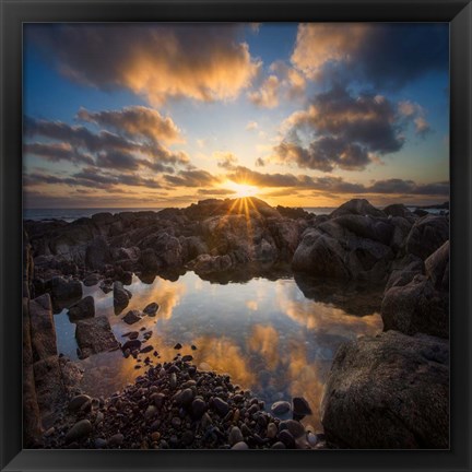 Framed Cohasset Mirror Print