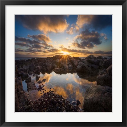 Framed Cohasset Mirror Print