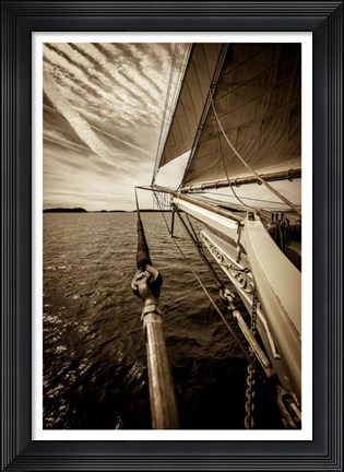 Framed Escape Route Print