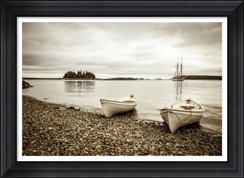 Framed Picnic Beach Print