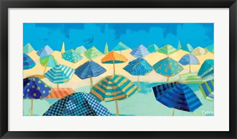 Framed Beach Blues Print