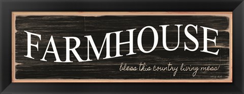 Framed Farmhouse - My Home Sweet Home Print
