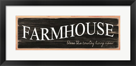 Framed Farmhouse - My Home Sweet Home Print