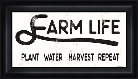 Framed Farm Life Print