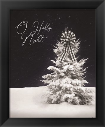 Framed O Holy Night Print