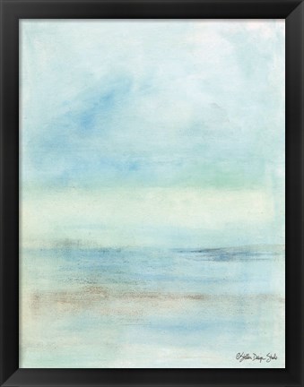 Framed Summer Horizons 1 Print